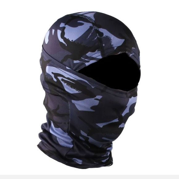 Balaclava Camo Face Mask UV Protection Hood Outdoor Tactical Skiing Cycling Mask - Picture 1 of 1